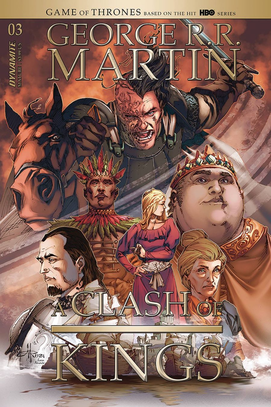 George Rr Martin A Clash of Kings #2 Cover A Miller (Mature)